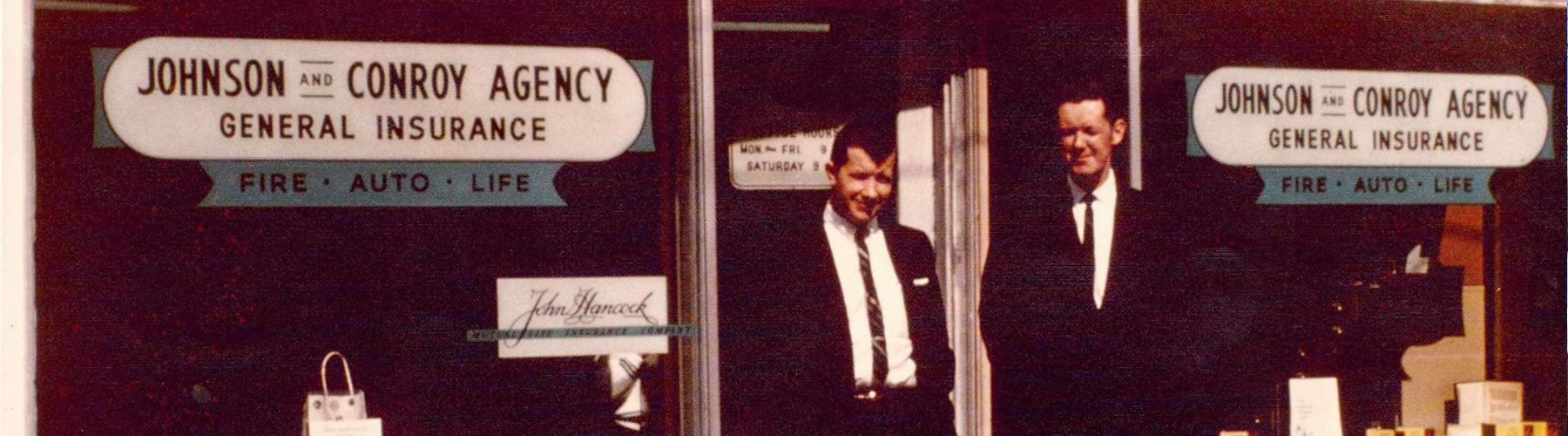 Old picture of front of building